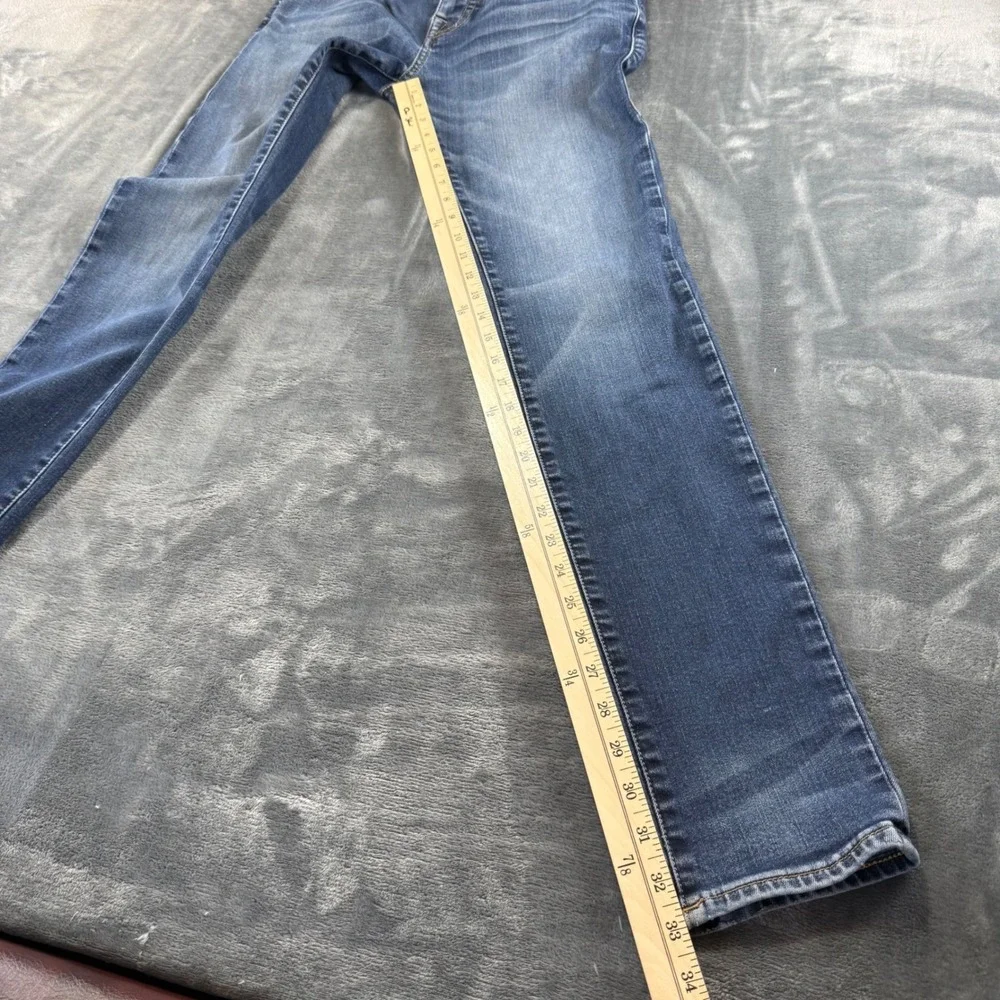 True‎ Religion Rocco Relaxed Skinny Jeans Mens 30 Blue Denim Pants Stretch